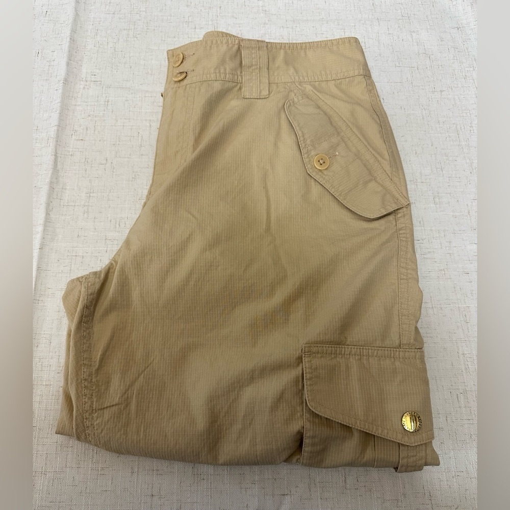 Lauren Ralph Lauren Tan Cargo Shorts for Versatile Style - Picture 8 of 12